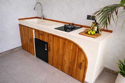 Kitches Deluxe en superior kamer Bella Vida resort Uluwatu