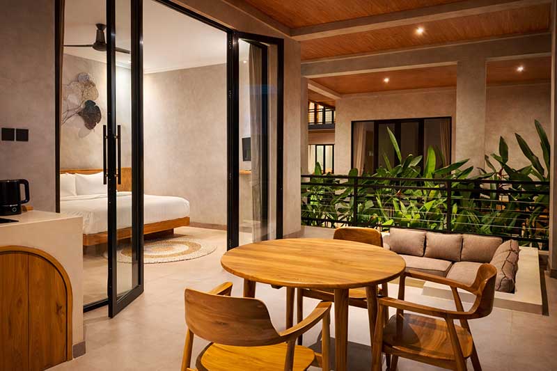 Suite met privéterras in Bella Vida Resort, Uluwatu