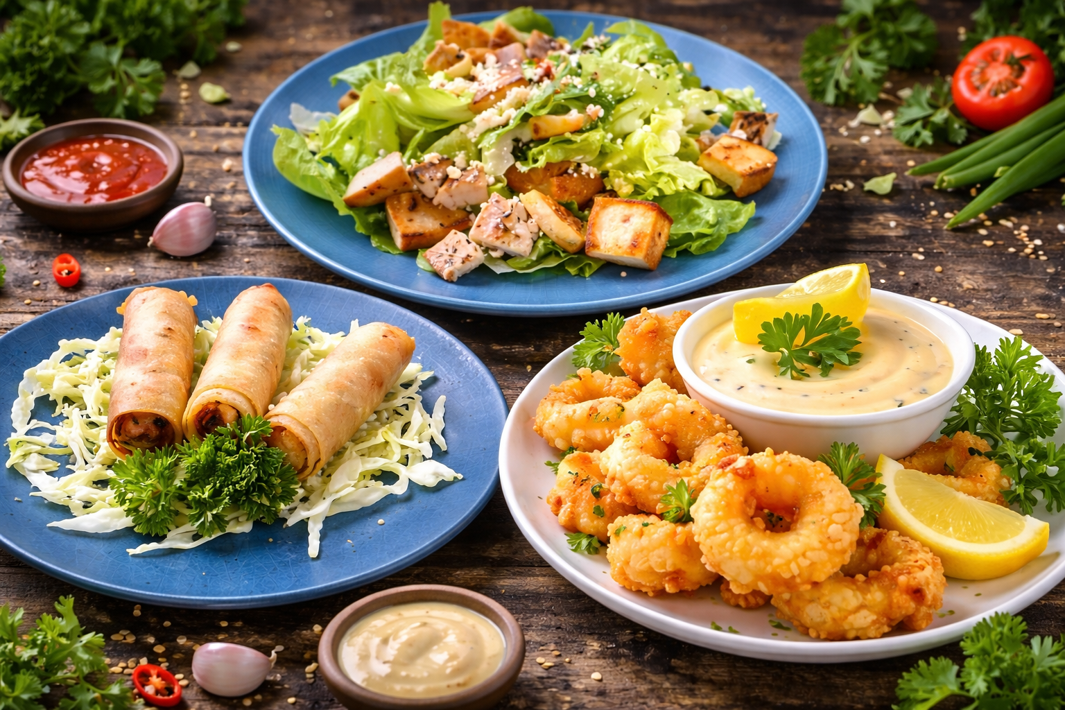 Vorspeisen und Salate