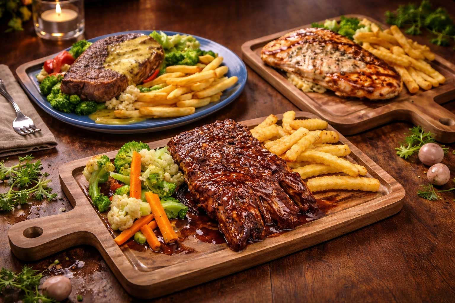 Hauptgerichte im Bella Vida