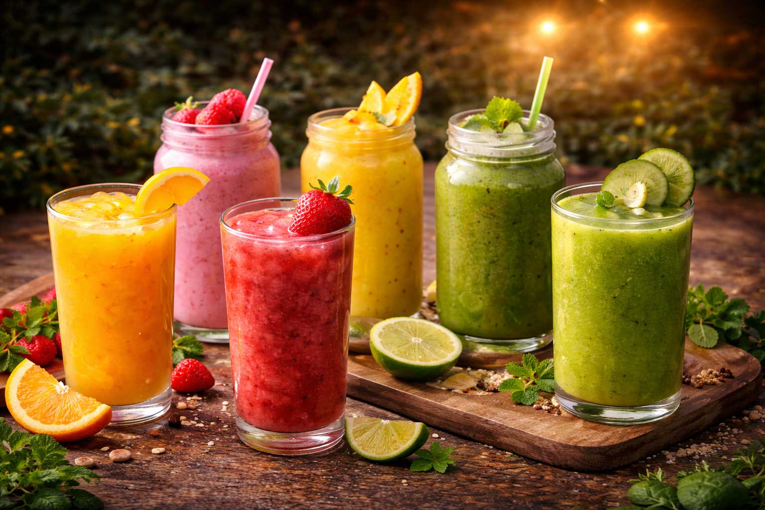 Säfte und Smoothies