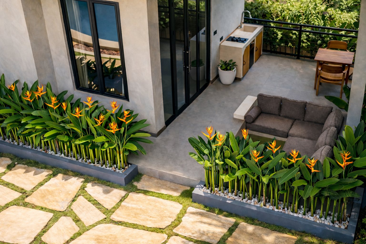 Superior terrace at Bella Vida Resort